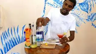 Gin Summer with Blue Light Caribbean Gin | Ajavde 