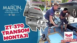 Yanmar ZT370 Transom Montajı