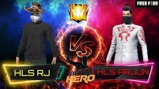HLS RJ VS HLS ARJUN || 1 VS 1 BEST HIGHLIGHTS || FREE FIRE BATTLEGROUND