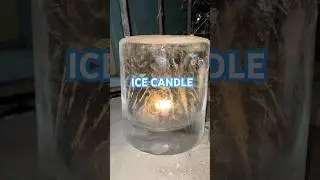 Как сделать ледяные свечи!🕯️ ❄️