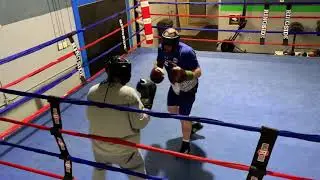 Sparring at Vintage Boxing
