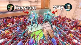 ЛУЧШИЕ ПРО-игроки Valorant пробуют НЕВОЗМОЖНОЕ испытание... (при участии yay и Deryeon)