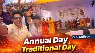 G.S. College Annual Day | 🎉 Traditional Day &ndash; States Representation | Nagpur-2026 | Family Vlog.