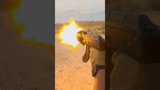 Daily dose of pew, Polish Ak Hellpup. #ak #pistol #gun #viral #shooting #shorts #asmr