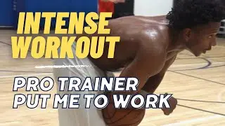 Chave Zackery | Intense Workout with NBA 