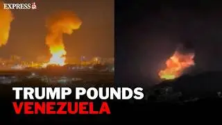 Trump strikes Caracas and military CAPTURE Venezuelan president and wife