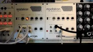 Shock Electronix - Modatron Modulator and Delay Eurorack Korg Monotron