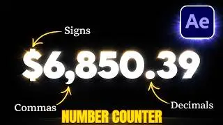 How to Create a Counting Effect in After Effects