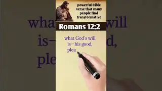 powerful Bible verse that many people find transformative.