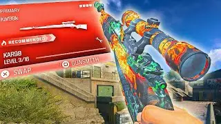 #1 KAR98K CLASS on REBIRTH ISLAND! (WARZONE 3)