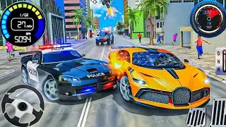🚓Police Car Chase Simulator 3D - Real City Cop Pursuit Gameplay (Android)