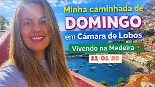 Minha caminhada de domingo em Câmara de Lobos | Vivendo na Madeira | Portugal 🇵🇹