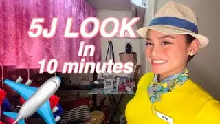 GET READY WITH ME | FLIGHT ATTENDANT EDITION by Aira Lopez
