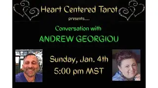 A conversation with ANDREW GEORGIOU!