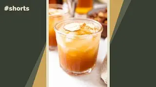If you want a stronger drink this fall, try this spiked apple cider! #shorts