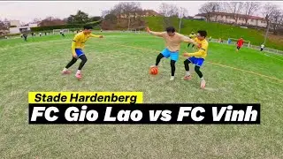 Stade Hardenberg : Fc Gio Lao vs FC Vinh - Football Eyeview Gopro 