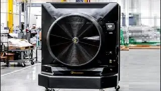Big Ass Fans - Cool Space, Portable Evaporative Cooler, 36 Inch Diameter Fan Review
