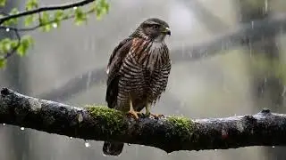 Rainy Day Melodies: Birds & Piano Serenity
