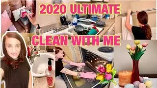ULTIMATE CLEAN WITH ME 2020/EXTREME CLEANING MOTIVATION/ALL DAY CLEANING ROUTINE/Stephanie McQueen