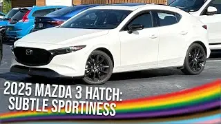 The 2025 Mazda3 Hatchback Surprised Me on Back Roads