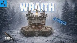 The Wraith &ndash; Ultimate Small Group Rust Base | 6 Bunkers | META Circle Base | 2026 Design Shield Wall