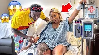 Khaotic goes to visit Sierra Glam Shop in the hospital as she suffers from infectious disease