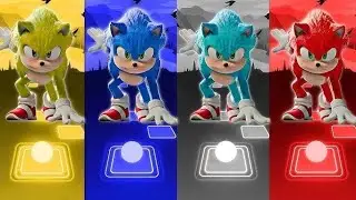Sonic EXE X3 🆚 sonic tiles hope EDM rush tiles