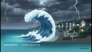 30 Feet Sea Level Rise at 4 Degrees C: A Global Warming Calamity