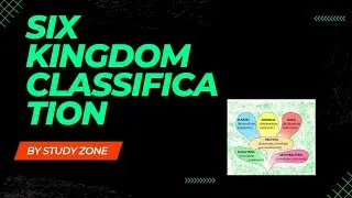 |Six kingdom classification system| Three domains of life |