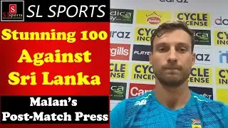 Janneman Malan's stunning 100 in second ODI against Sri Lanka - (Post Match Press)