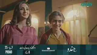 Jindo | Episode 25 Promo | Humaima Malik | Gohar Rasheed | Hajra Yamin | Green TV Entertainment