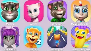My Tom,My Talking Angela,Talking Tom 2,My Talking Kitty Cat-Virtual Pet,My Cat Lily 2...
