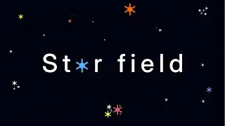 Build a star field animation from scratch in JavaScript and HTML5 canvas
