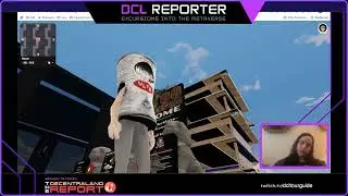 Visiting Decentraland Tattoo Planetarium with dcltourguide | Episode #9 |  The Decentraland Report