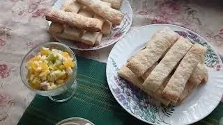 Слоеные ,,язычки