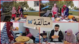 وصال مشات بعييييد😂داتنا معها عند ناس الريصاني 💞بالملحف وأحلى مدفونة باللحم 😍التراث المغربي فخر لنا💖