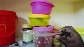 Refilling kitchen items/kitchen cleaning/ grocery refilling in kitchen