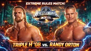 Triple H vs Randy Orton Extreme Rules Match | WrestleMania XL | WWE 2K25