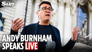 LIVE: Andy Burnham to speak on about technical education after bid to become MP blocked
