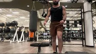 Straddle Planche hold (8.58 seconds) 