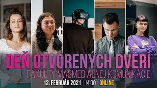 Deň otvorených dverí FMK UCM v Trnave 2021 - ONLINE