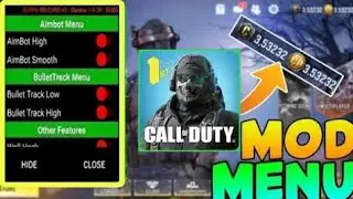 COD MOBILE MOD MENU - v4.5.5 Aimbot, SuperJump, Wallhack AIMBOT + NO CRASH + NO KEY