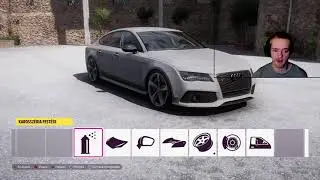 Forza Horizon 5-Audi rs7 sportback tuningol&aacute;s &eacute;s verseny