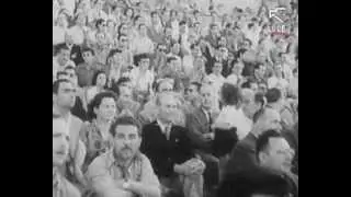 1949 - sfida Catania-Avellino. Cinecronaca dell'incontro di calcio per la promozione in serie B
