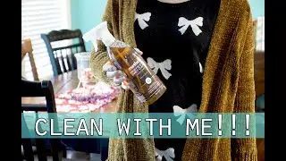 Clean With Me - A Quick Kitchen & Dining Room Tidy Up