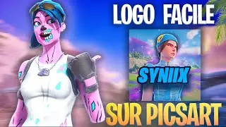 Comment faire un logo Fortnite sur PicsArt (tuto facile) !