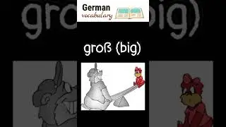 gro&szlig; (big) | German language