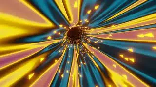 🟡 ПОГРУЖЕНИЕ В ЖЁЛТЫЙ ТУННЕЛЬ | (Smart Cat - Gentle Breeze) | Music Video #edm #abstract