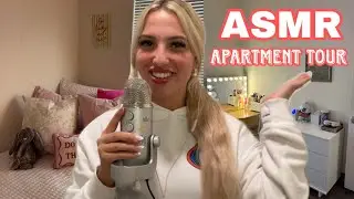 ASMR COLLEGE APARTMENT TOUR 💙🧡