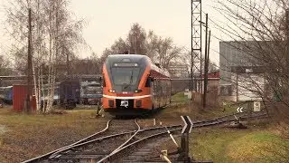 Штадлерский поезд первый раз в депо Таллин-Вяйке / Stadler train first time in Tallinn-Väike depot